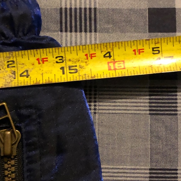 Updated measurements N I L S Skiwear Metallic Cobalt Blue ski suit - Picture 10 of 10